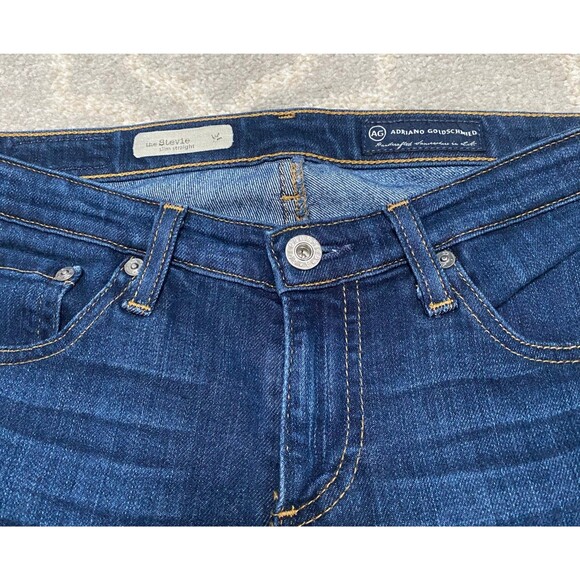 AG Adriano Goldschmied Stevie Straight Jeans Sz 27 - Picture 2 of 9